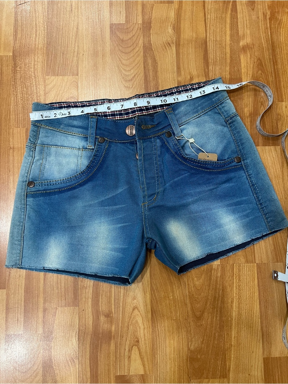💝Denim Blue Shorts - Casual Fade Design
